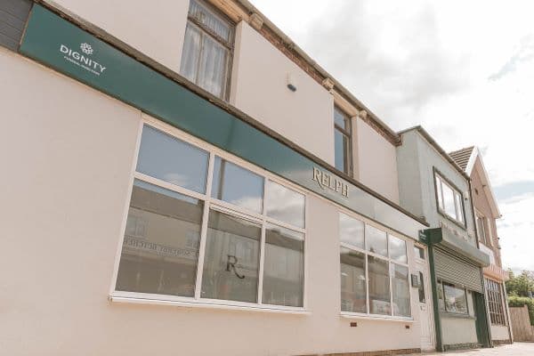 Relph funeral home in Billingham on Station Road